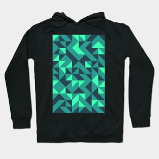 Wonderful Geometric Pattern - Triangle #4 Hoodie